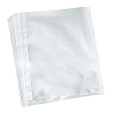 Plastic Punched Wallets (Pack of 100)