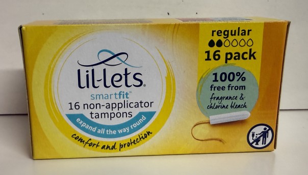 Lil-lets Non App Regular - 16 per pack