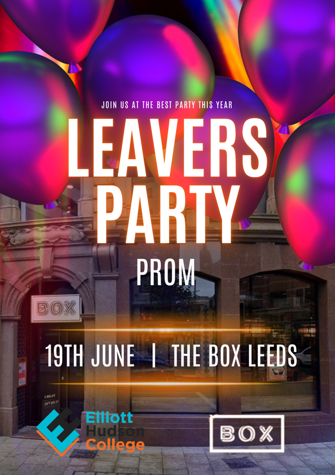 Events, Trips and Visits - Prom 26 Ticket (Student)