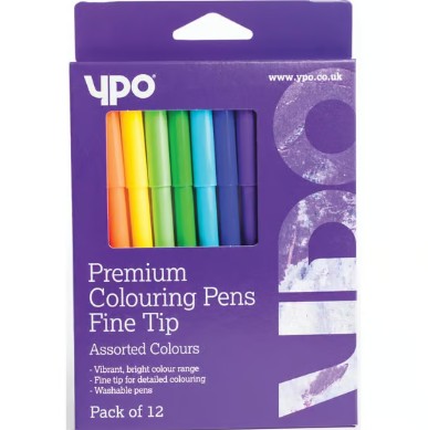 Premium Felt Tips (12 Pack)