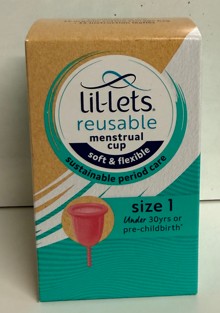 Lil-Lets Reusable Menstrual Cup