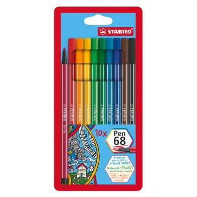 Stabilo Felt Tip (pack of 10)