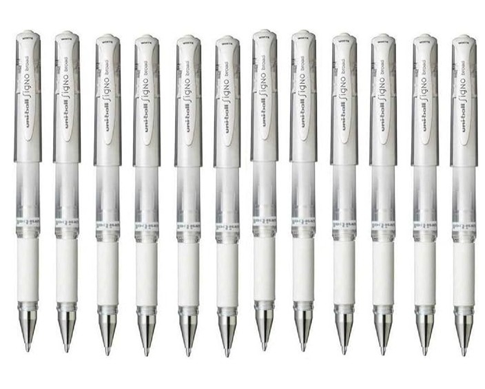 Uni ball Gel Ink Roller Ball White